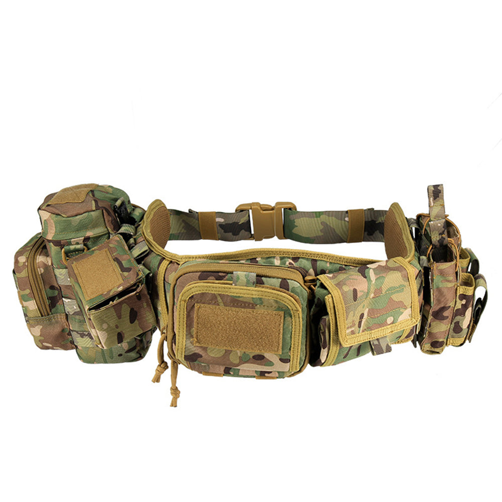 Molle Tactical Waist Pack Outdoor Combination Belt Kit