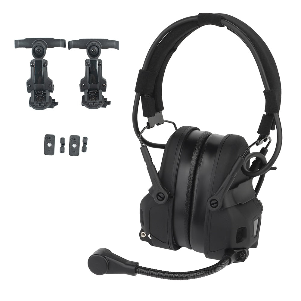 Black Gen 6 Tactical Headset