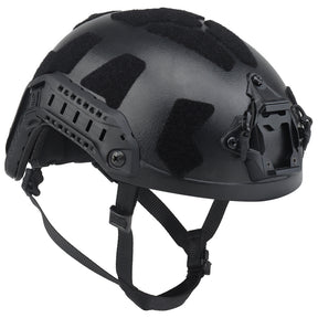 Black Professional Tactical Ballistic Safety Helmet