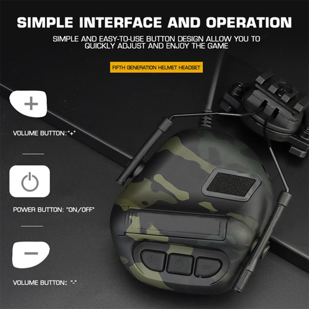 米軍　HEADSET CHESTSET 送料無料 Amazon.com : JFFCESTORE Tactical Headset No Noise Reduction